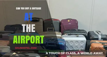 Last-Minute Suitcase Shopping: Airport Purchase Possible?