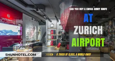 Where to Buy Swiss Army Knives in Zurich Airport