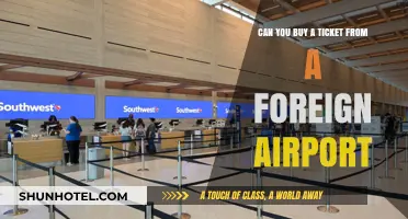 Foreign Airport Tickets: Can You Buy Them?