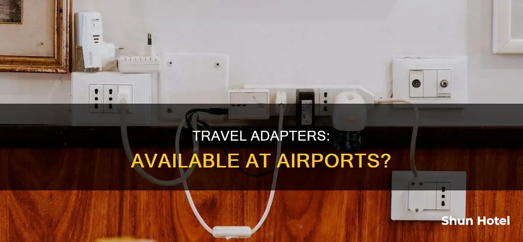 can you buy a travel adapter at an airport