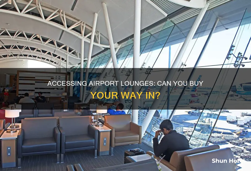 can you buy access to airport lounges