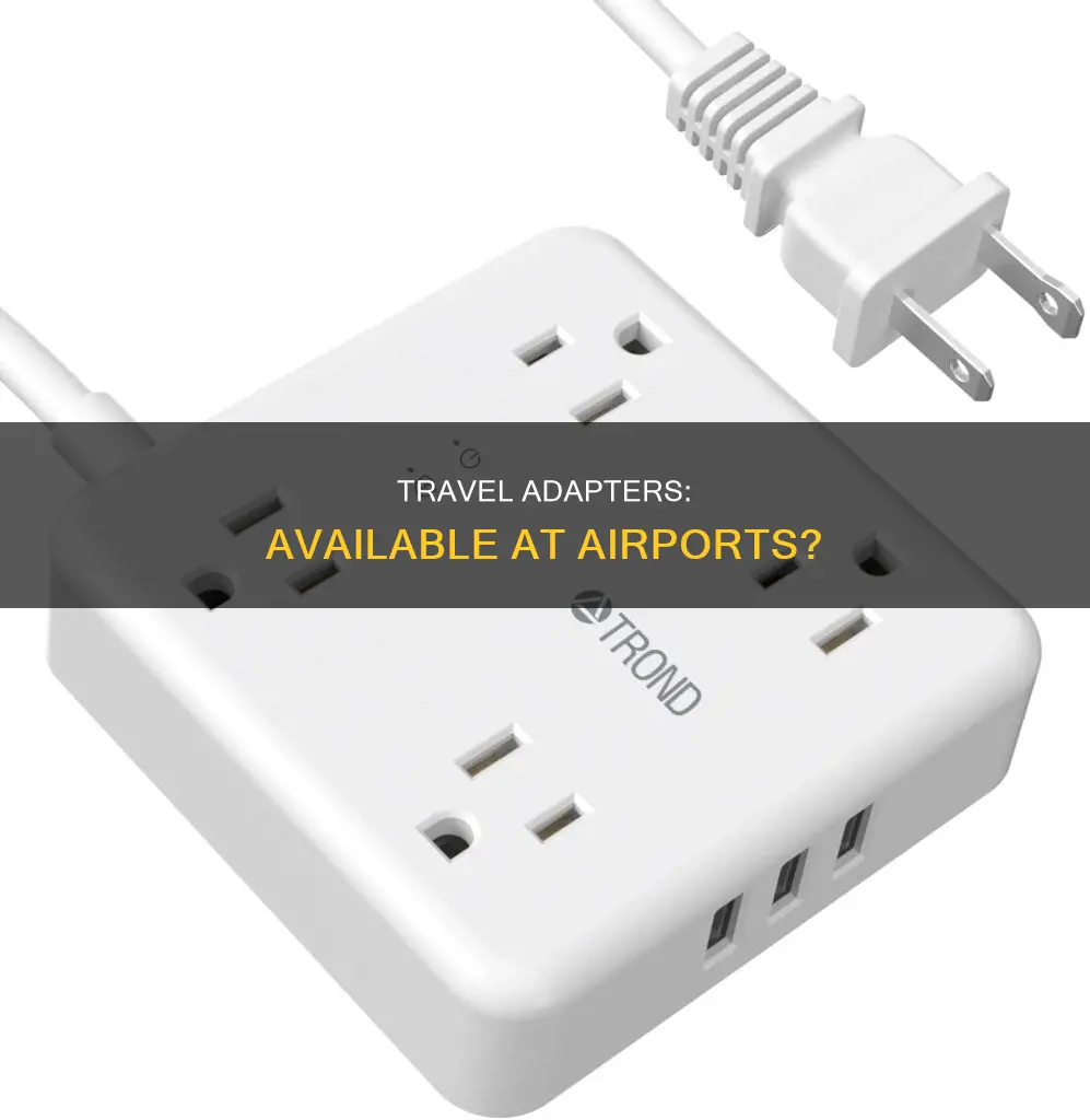 can you buy adapters at the airport