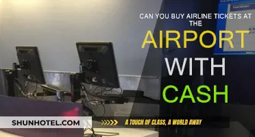 Airline Tickets: Cash Purchases at the Airport