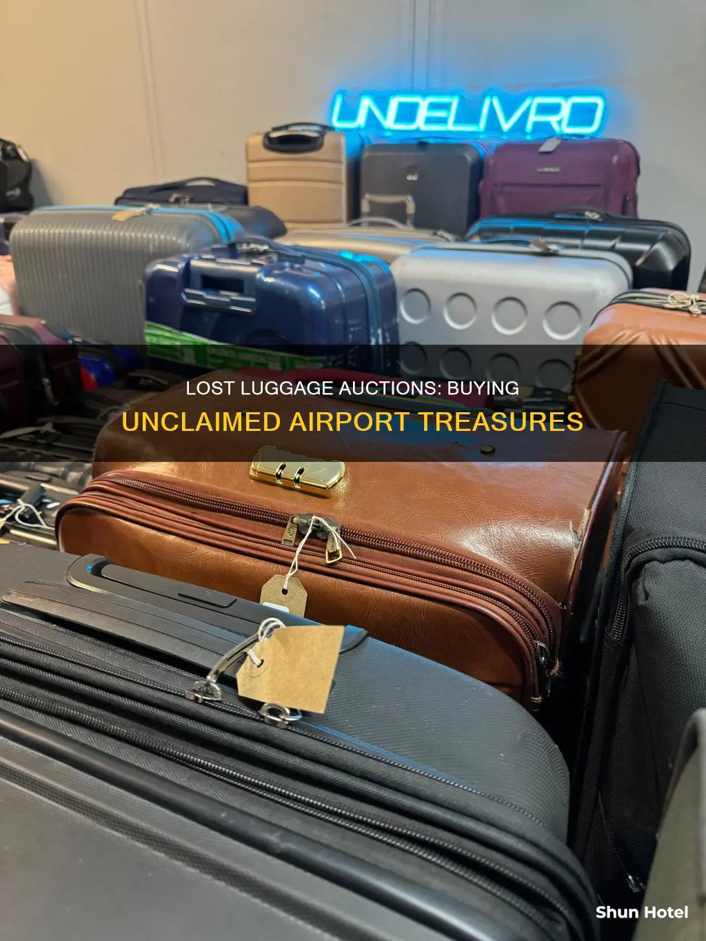 can you buy airport lost luggage