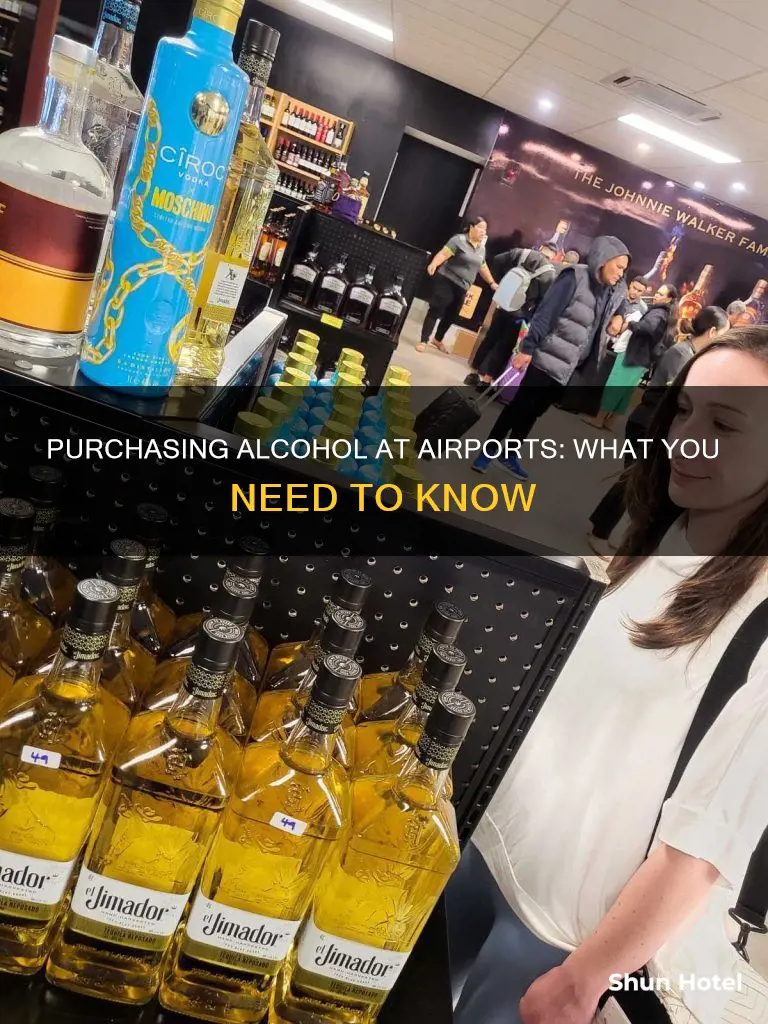 can you buy alcohol at airport