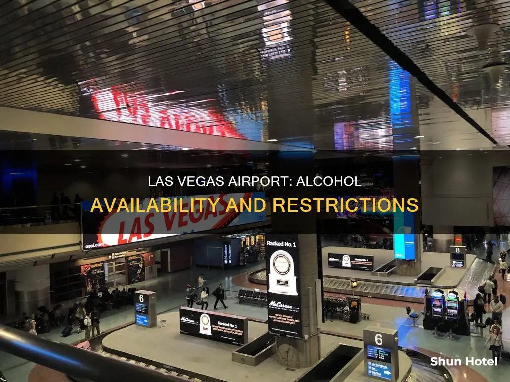 can you buy alcohol at las vegas airport