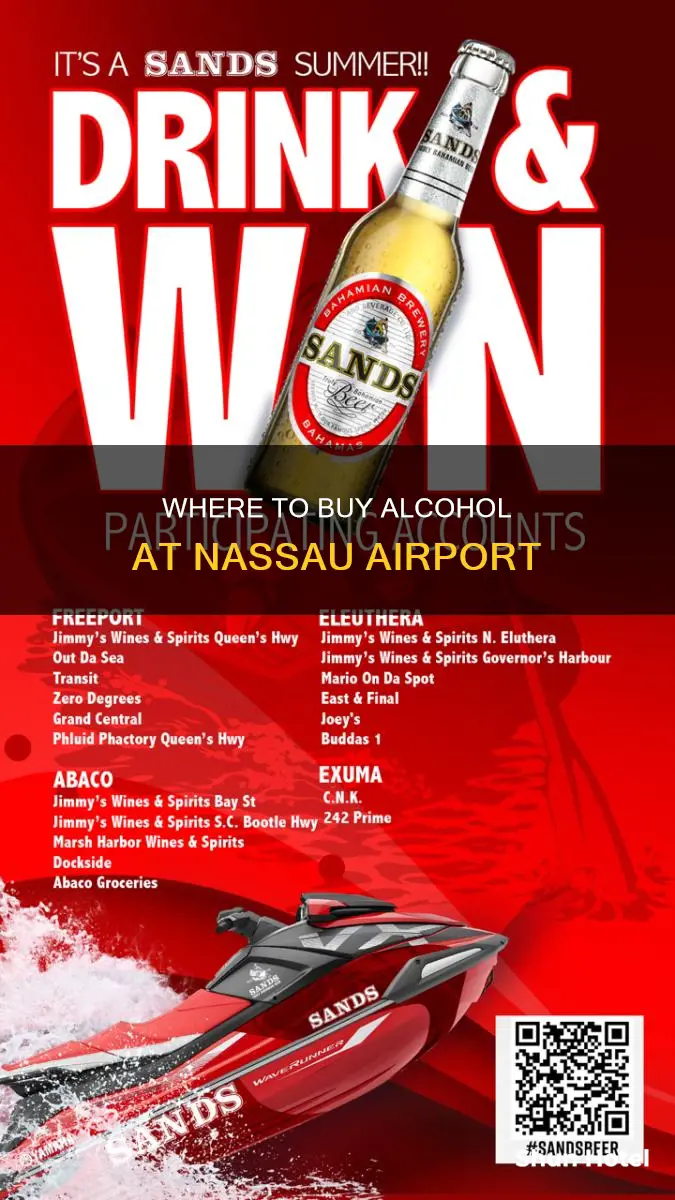 can you buy alcohol at nassau airport