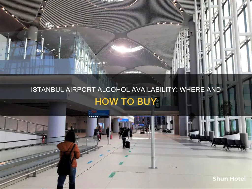 can you buy alcohol in istanbul airport