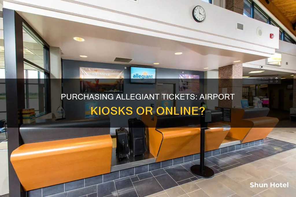 can you buy allegiant tickets at the airport