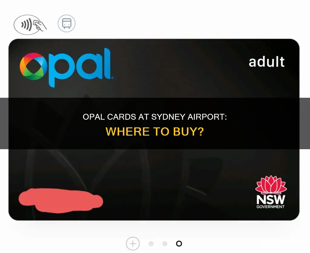 can you buy an opal card at sydney airport