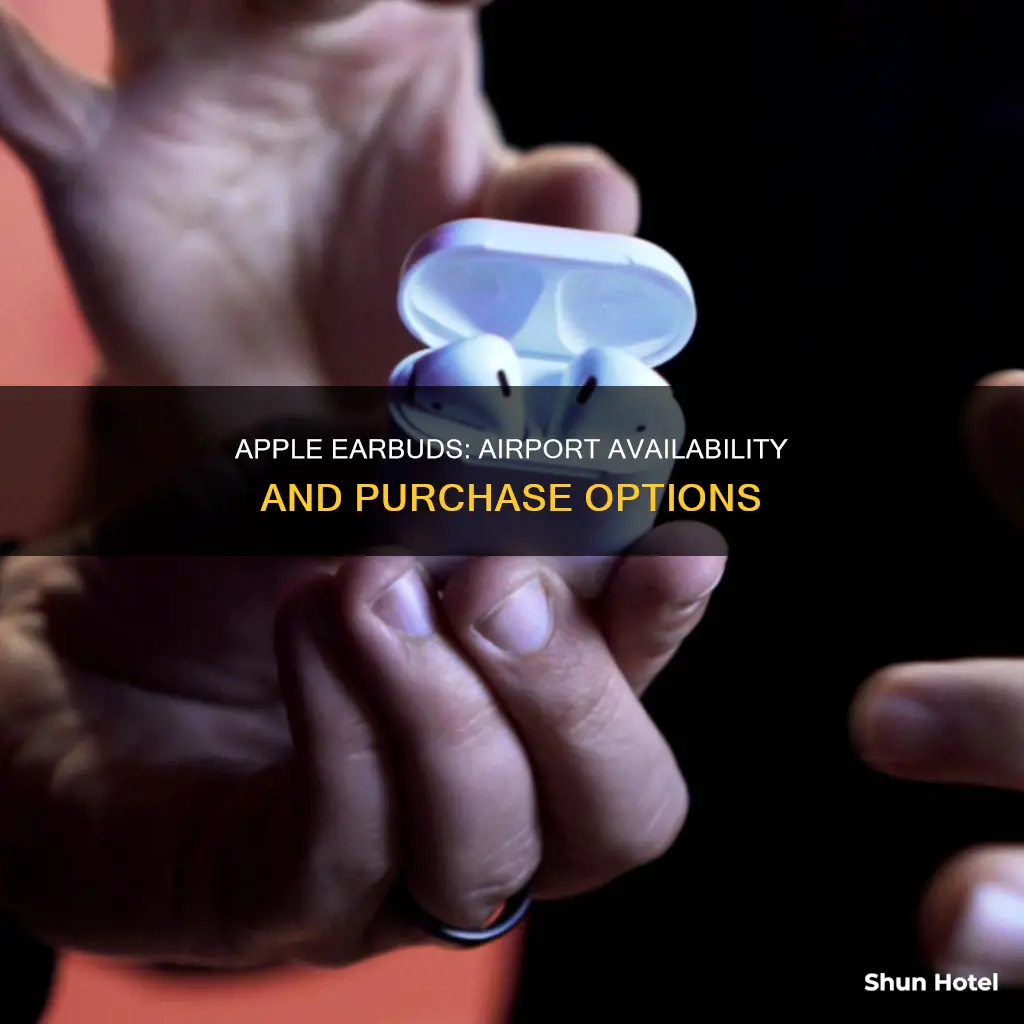 can you buy apple earbuds at the airport