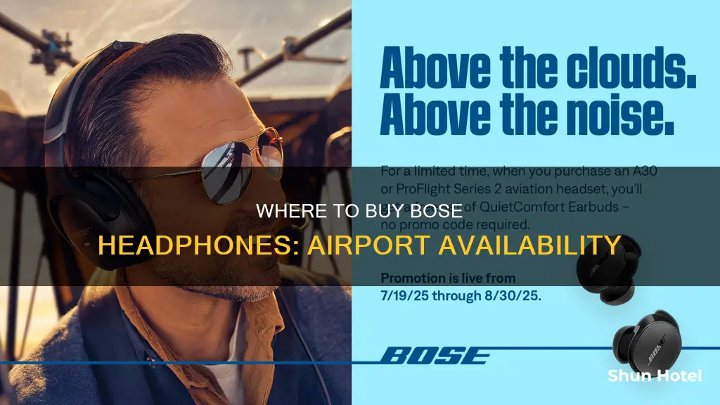 can you buy bose headphones at airport