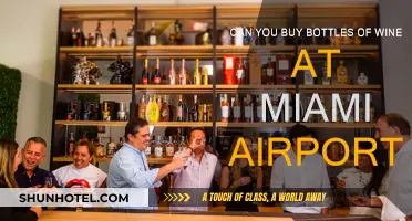 Miami Airport Wine: Can You Buy Bottles?