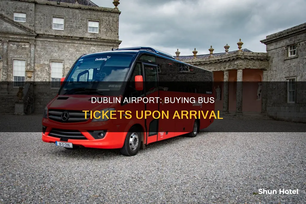 can you buy bus tickets at the dublin airport