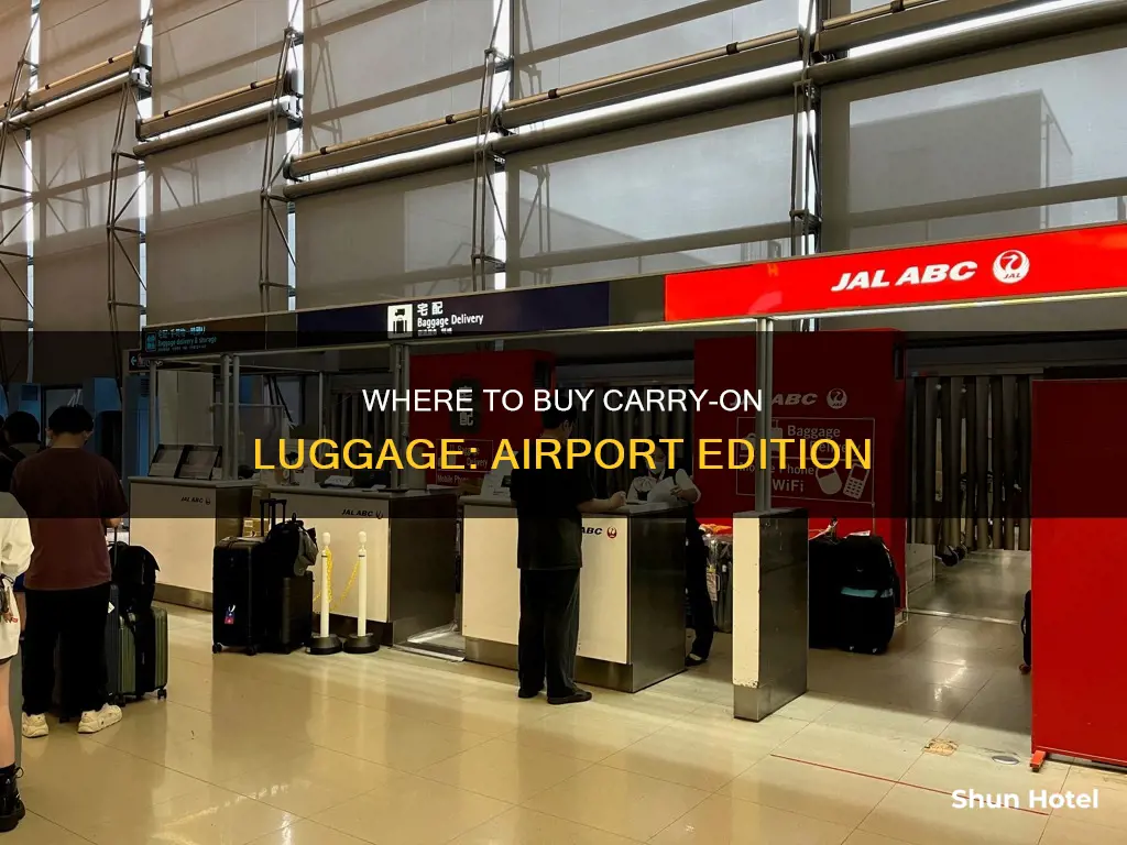 can you buy carry on at the airport