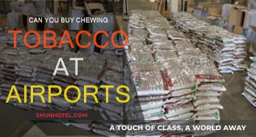 Chewing Tobacco: Available at Airports?