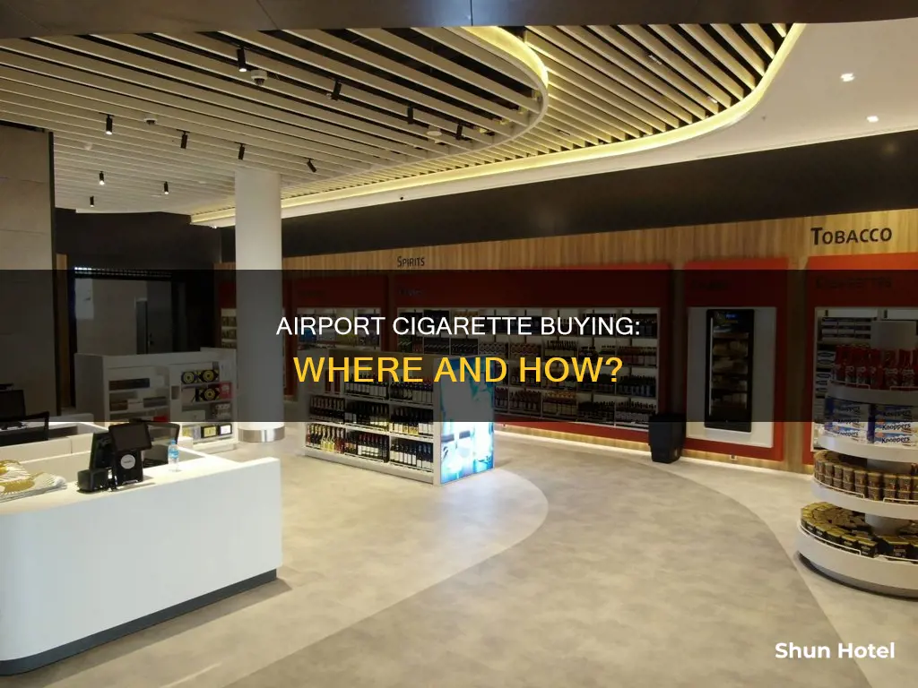 can you buy cigarettes at airport
