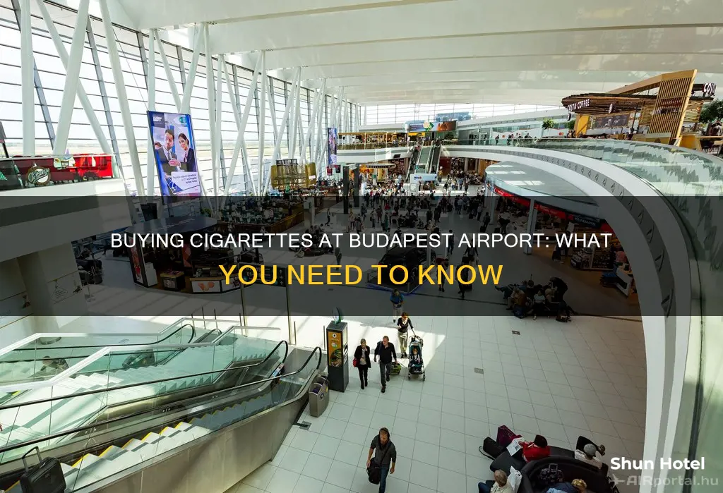 can you buy cigarettes at budapest airport