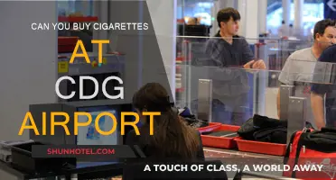 Where to Buy Cigarettes at CDG Airport