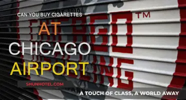 Chicago Airport: Buying Cigarettes and Restrictions
