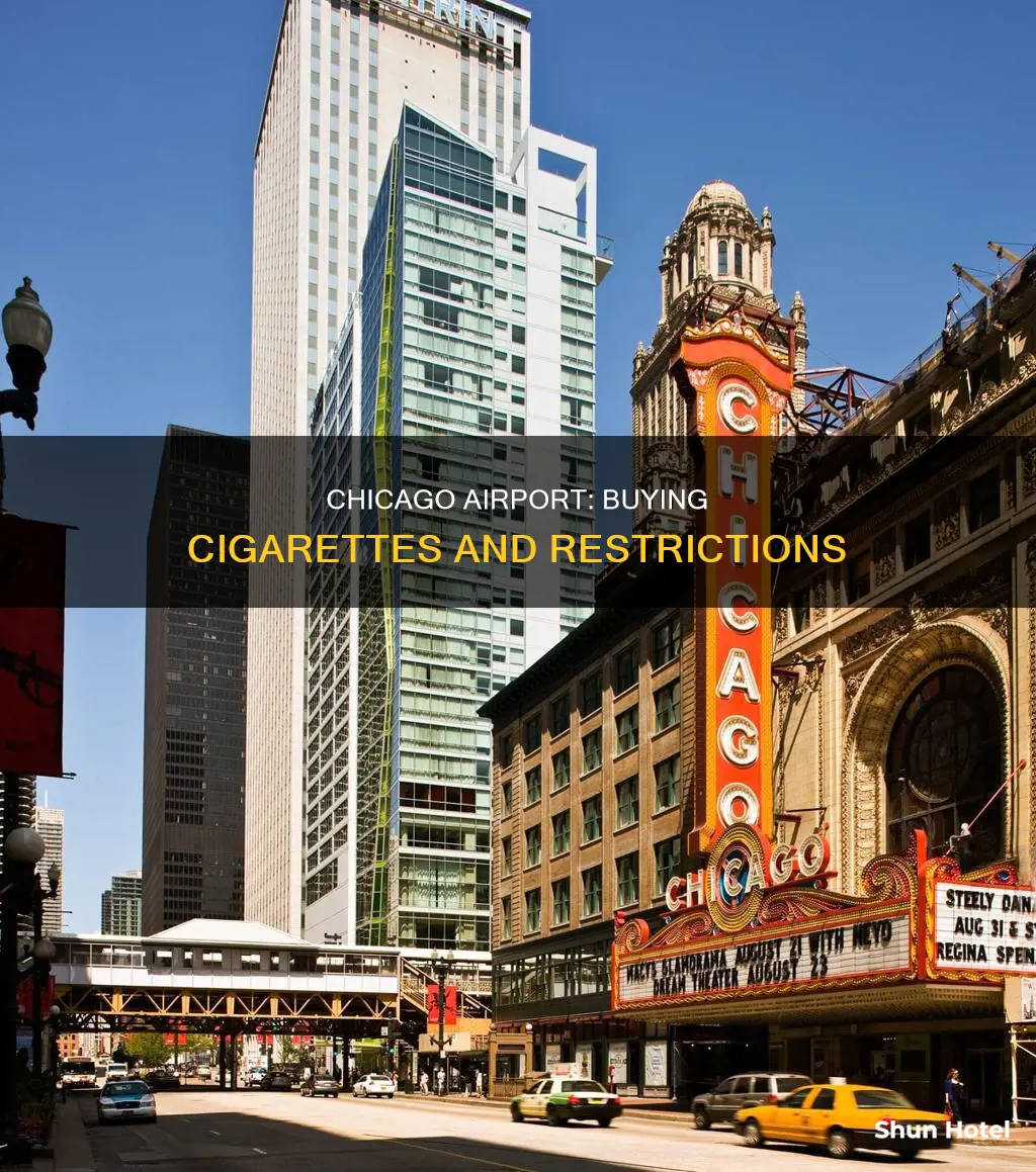 can you buy cigarettes at chicago airport