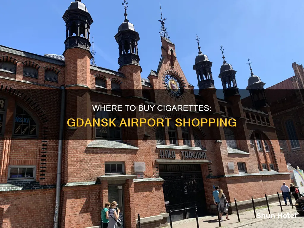 can you buy cigarettes at gdansk airport