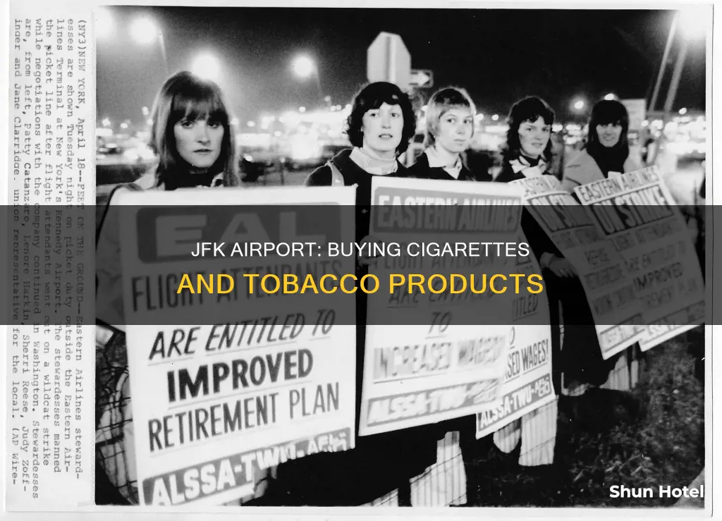 can you buy cigarettes at jfk airport