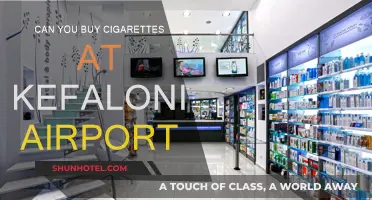 Kefalonia Airport: Can You Buy Cigarettes?