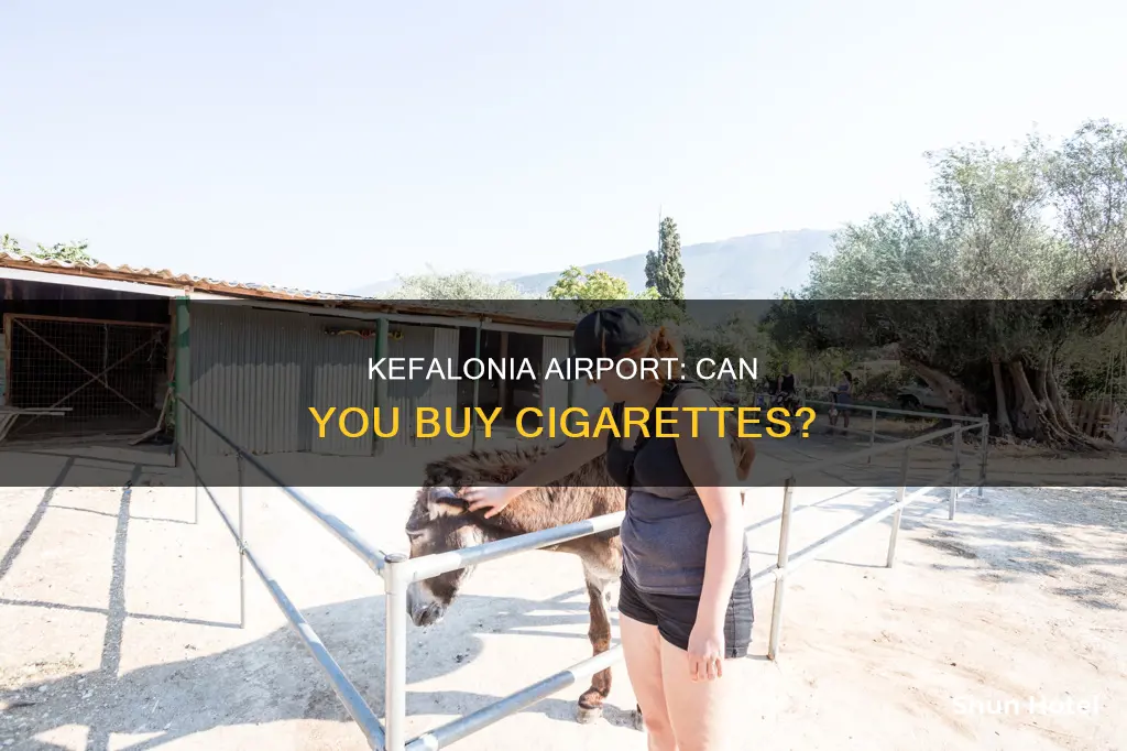 can you buy cigarettes at kefalonia airport