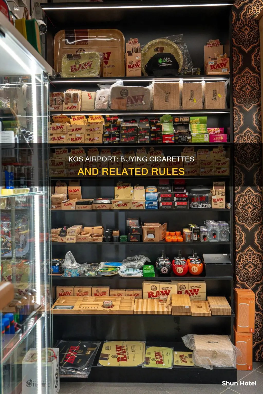 can you buy cigarettes at kos airport