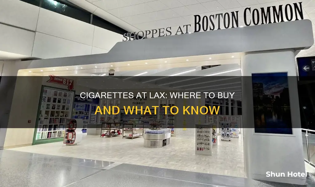 can you buy cigarettes at lax airport