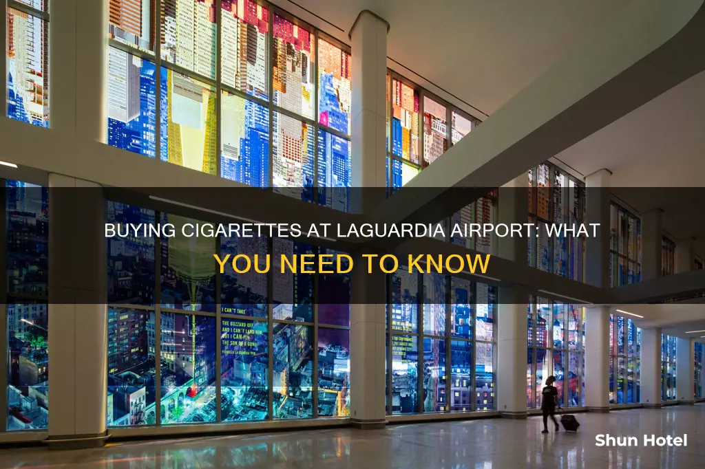can you buy cigarettes at leguardia airport