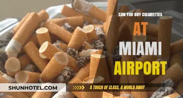 Cigarettes at Miami Airport: Where to Buy?