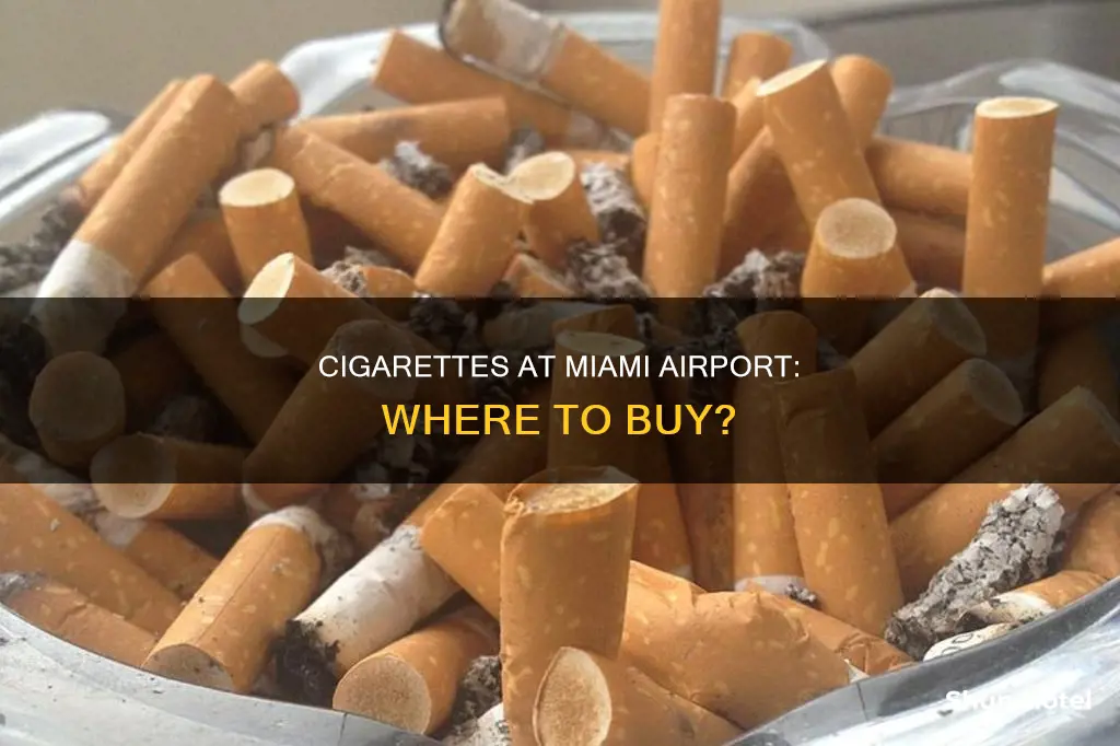 can you buy cigarettes at miami airport