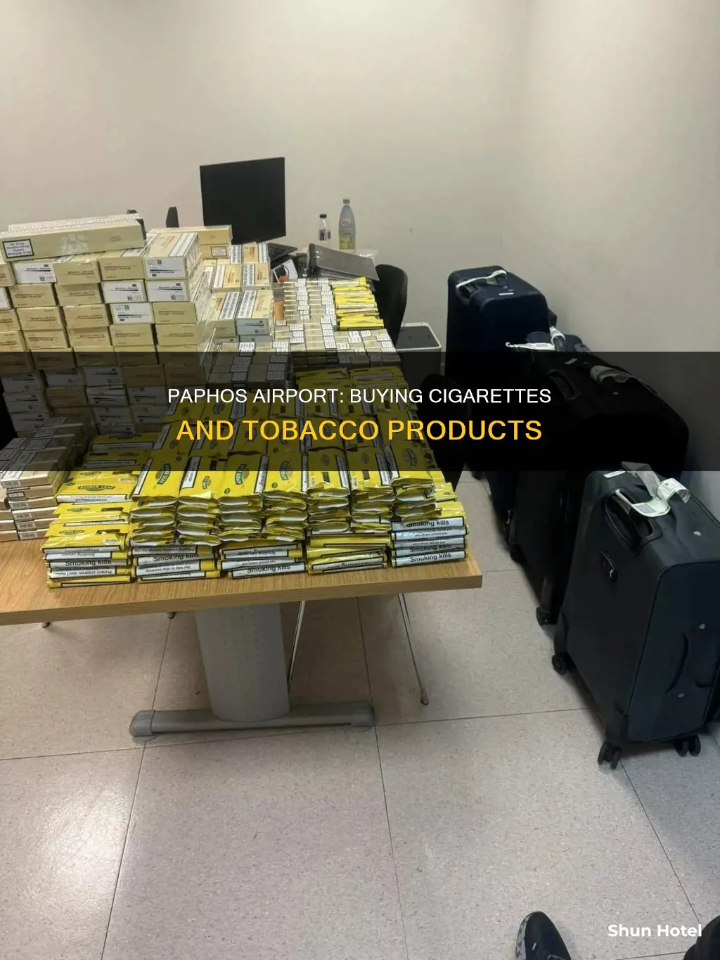 can you buy cigarettes at paphos airport
