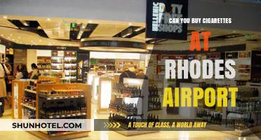 Rhodes Airport: Buying Cigarettes and Tobacco Products