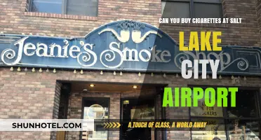 Cigarettes at Salt Lake City Airport: Where to Buy?