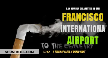 Where to Buy Cigarettes at San Francisco Airport