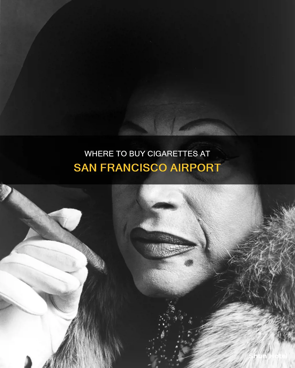 can you buy cigarettes at san francisco international airport