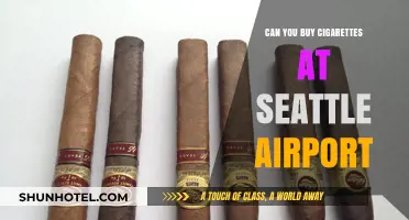 Cigarettes at Seattle Airport: Where to Buy?