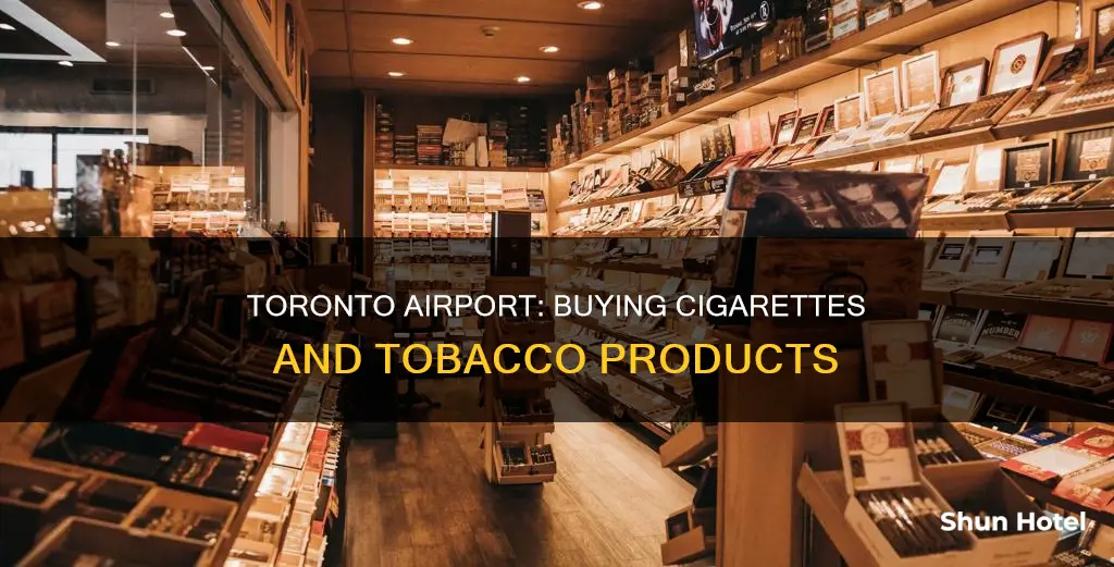 can you buy cigarettes at toronto airport