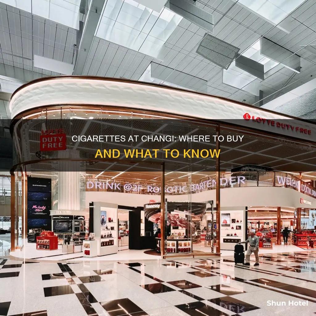 can you buy cigarettes in changi airport