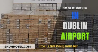 Dublin Airport: Buying Cigarettes and Tobacco Duty-Free