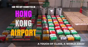 Hong Kong Airport: Buying Cigarettes and Related Rules