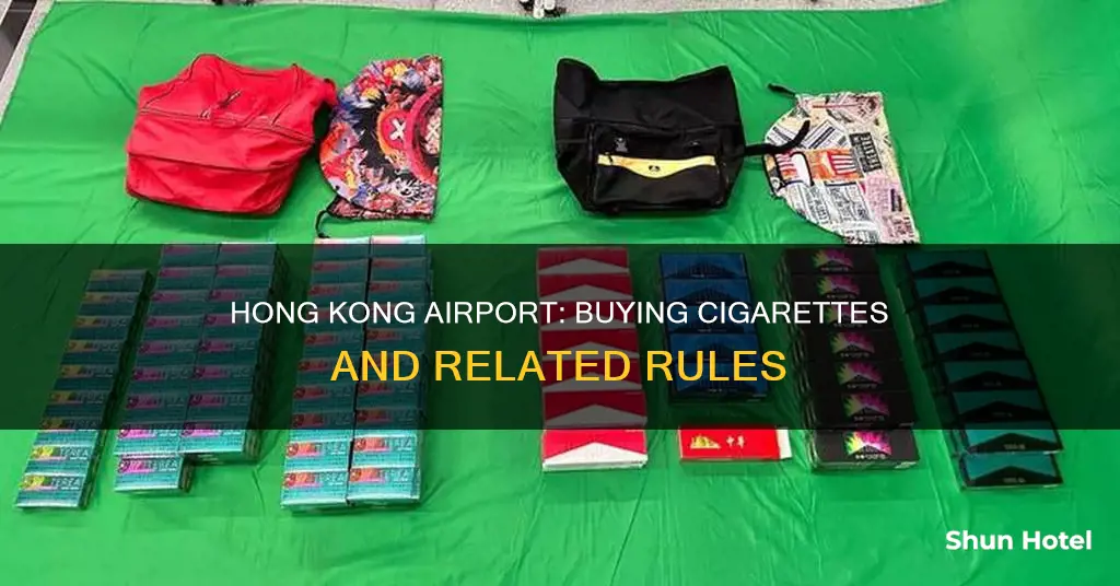 can you buy cigarettes in hong kong airport