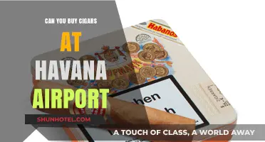 Havana Airport: Buying Cigars and More