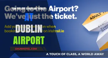 Coach Air Tickets: Buying at Dublin Airport