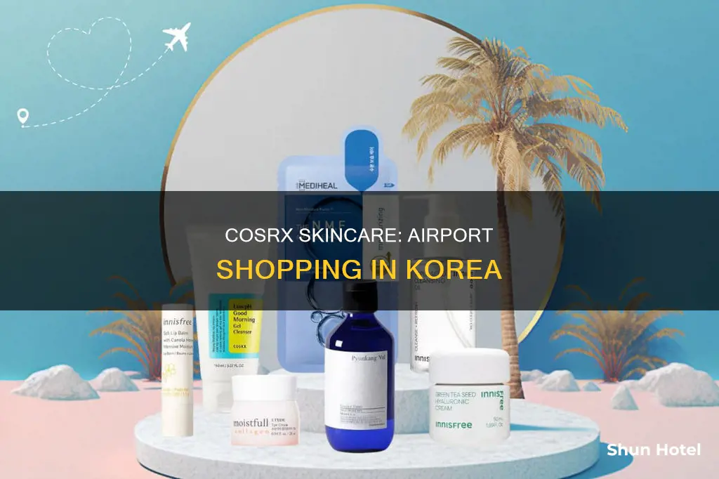 can you buy cosrx skincare products korea airport