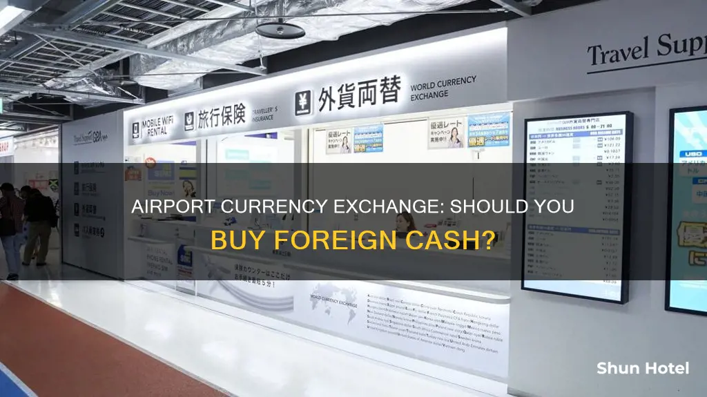 can you buy currency at the airport
