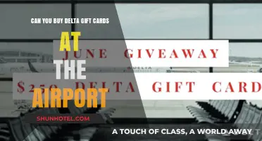 Delta Gift Cards: Available at Airports?